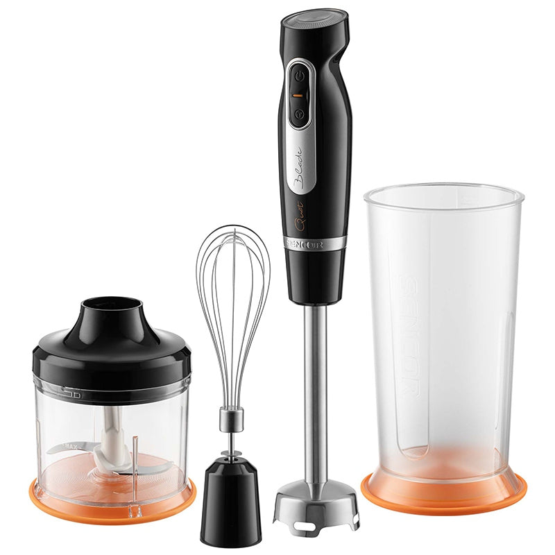 Blender de mână cu 2 viteze și motor de 800 W cu accesorii Sencor