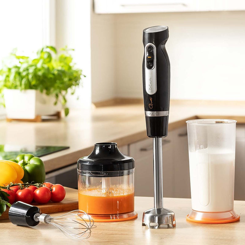 Blender de mână cu 2 viteze și motor de 800 W cu accesorii Sencor