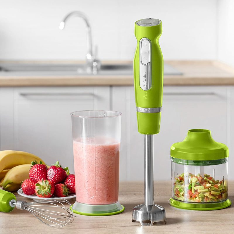 Set blender de mână cu 1000 W și accesorii, Sencor