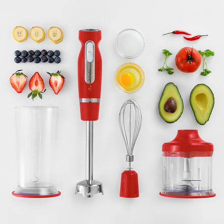 Set blender de mână cu 1000 W și accesorii, Sencor
