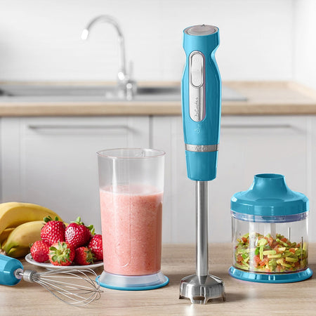 Set blender de mână cu 1000 W și accesorii, Sencor