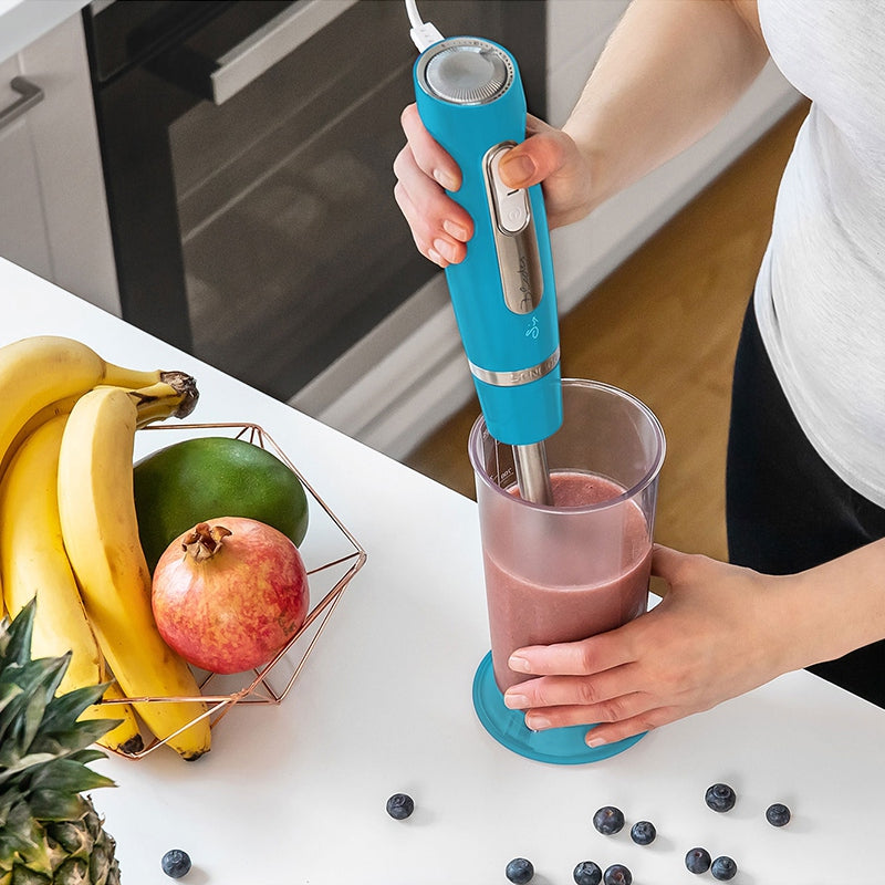 Set blender de mână cu 1000 W și accesorii, Sencor