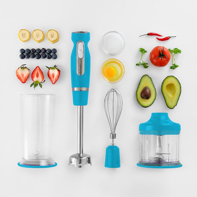 Set blender de mână cu 1000 W și accesorii, Sencor