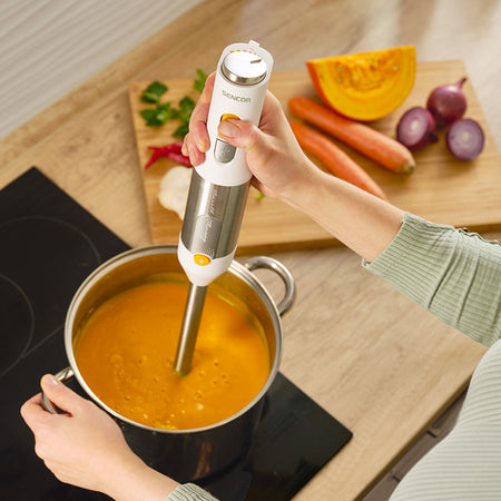 Blender de mână multifuncțional 5 în 1 cu 1200 W Sencor