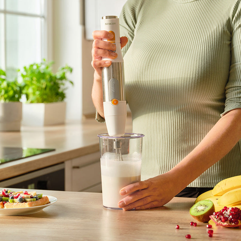Blender de mână multifuncțional 5 în 1 cu 1200 W Sencor