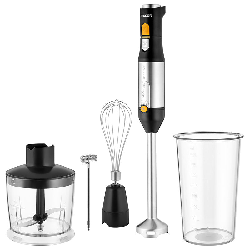 Blender de mână multifuncțional 5 în 1 cu 1200 W Sencor