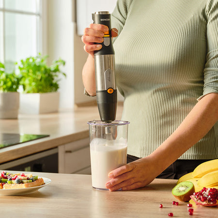 Blender de mână multifuncțional 5 în 1 cu 1200 W Sencor