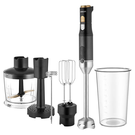 Blender de mână 4 în 1, 1200 W, accesorii din inox, Sencor