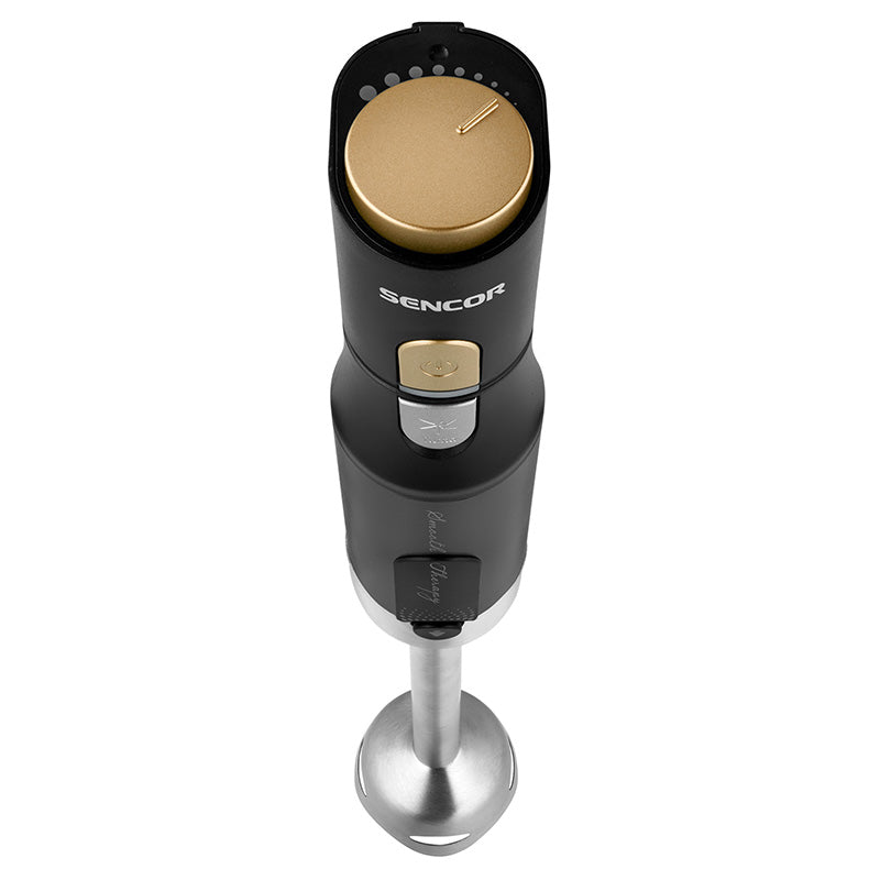 Blender de mână 4 în 1, 1200 W, accesorii din inox, Sencor