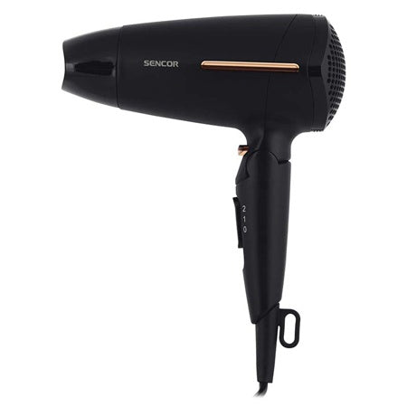 Uscător de păr cu ionizare, mâner pliabil, 1600 W, Sencor S-SHD0045BK