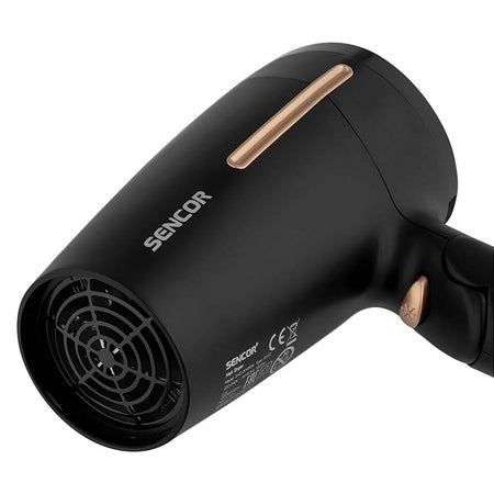 Uscător de păr cu ionizare, mâner pliabil, 1600 W, Sencor S-SHD0045BK