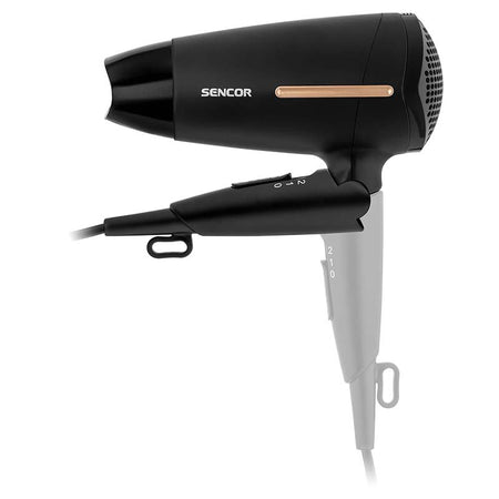 Uscător de păr cu ionizare, mâner pliabil, 1600 W, Sencor S-SHD0045BK