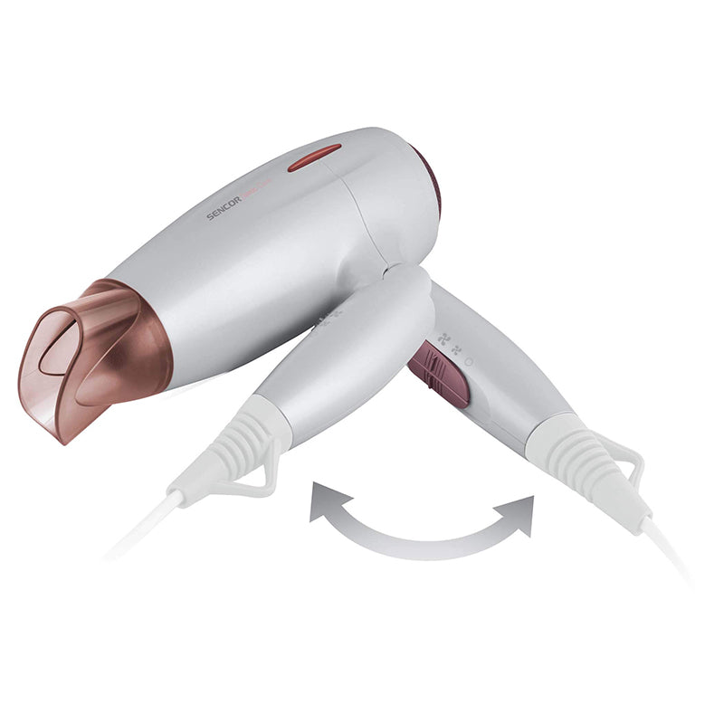 Uscător de păr 2000 W cu funcție ionică, 3 trepte, difuzor volum S-SHD7200GD