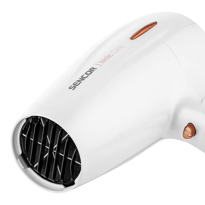 Uscător de păr 2000 W cu funcție ionică, 3 trepte, difuzor volum S-SHD7200GD