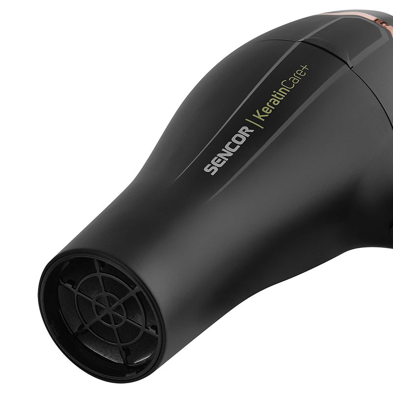 Uscător de păr 2400 W cu 3 accesorii, funcție ionizare, Sencor S-SHD8275BK