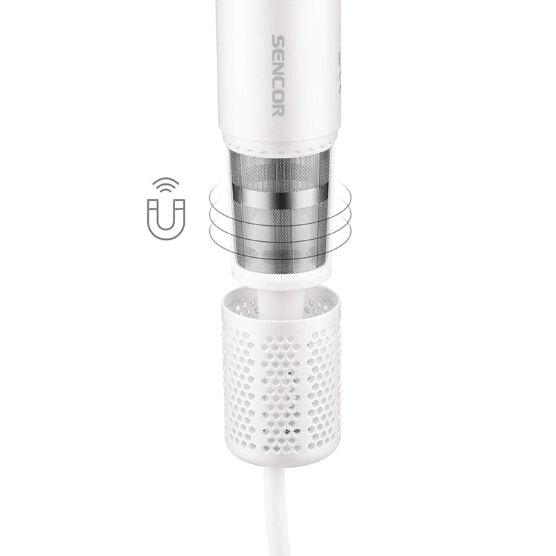 Uscător de păr 1500 W cu motor BLDC, ergonomic, Sencor S-SHD8500RS