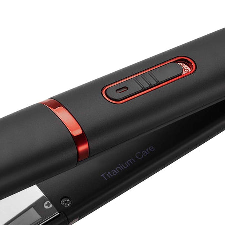 Placă de păr titan, design subțire, ionizare, cablu rotativ Sencor S-SHI1100BK