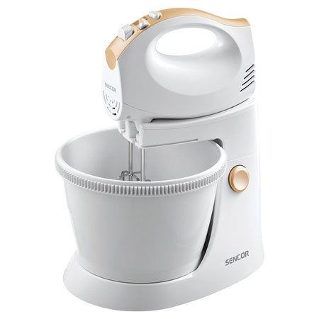 Mixer cu bol rotativ, 5 viteze, 500 W, silențios, Sencor S-SHM5330-EUE