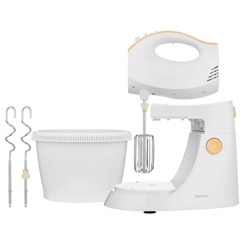Mixer cu bol rotativ, 5 viteze, 500 W, silențios, Sencor S-SHM5330-EUE