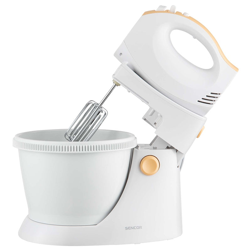 Mixer cu bol rotativ, 5 viteze, 500 W, silențios, Sencor S-SHM5330-EUE