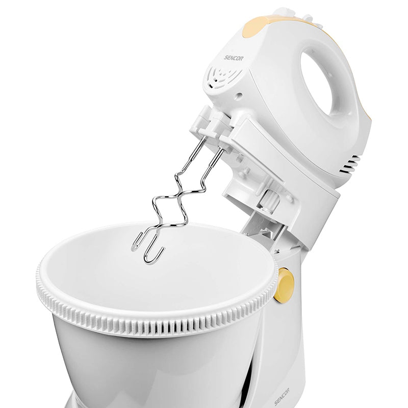 Mixer cu bol rotativ, 5 viteze, 500 W, silențios, Sencor S-SHM5330-EUE