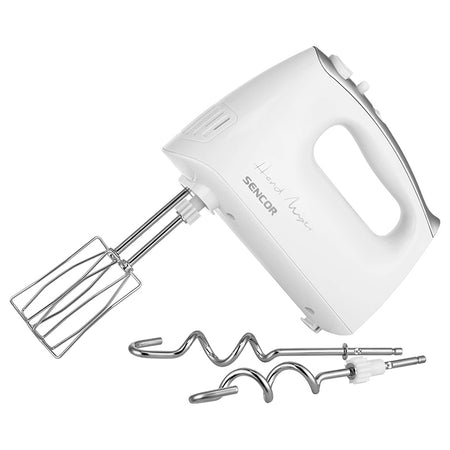 Mixer cu bol rotativ, 5 viteze, 500 W, accesorii inox, Sencor S-SHM6206SS