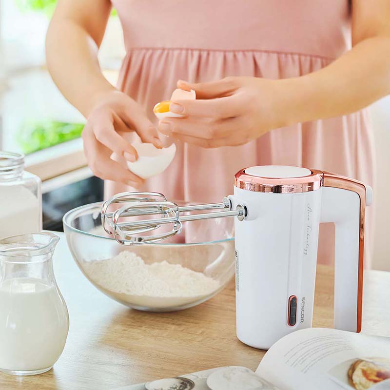 Mixer de mână cordless 3 viteze 50 W Sencor S-SHM9000WH