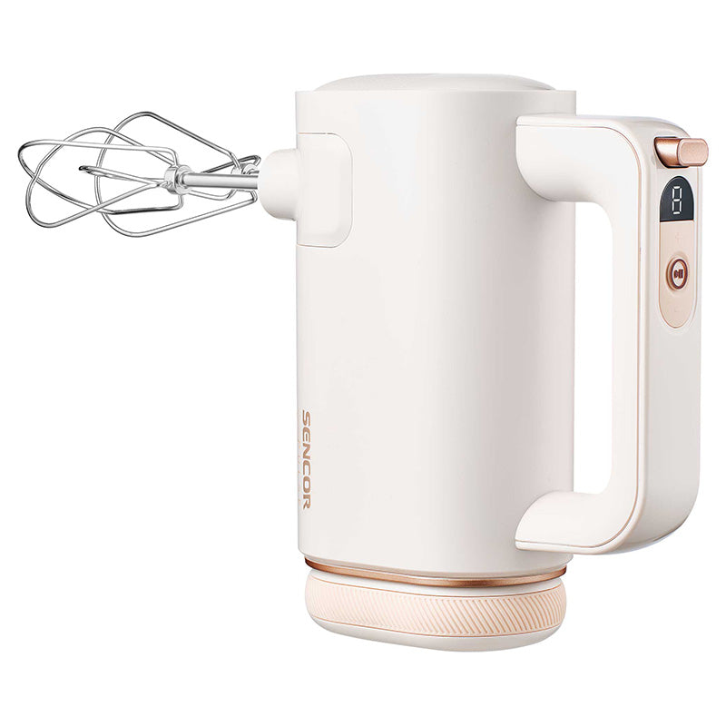 Mixer de mână 8 viteze, baterie 2000 mAh, fără fir Sencor S-SHM9130WH