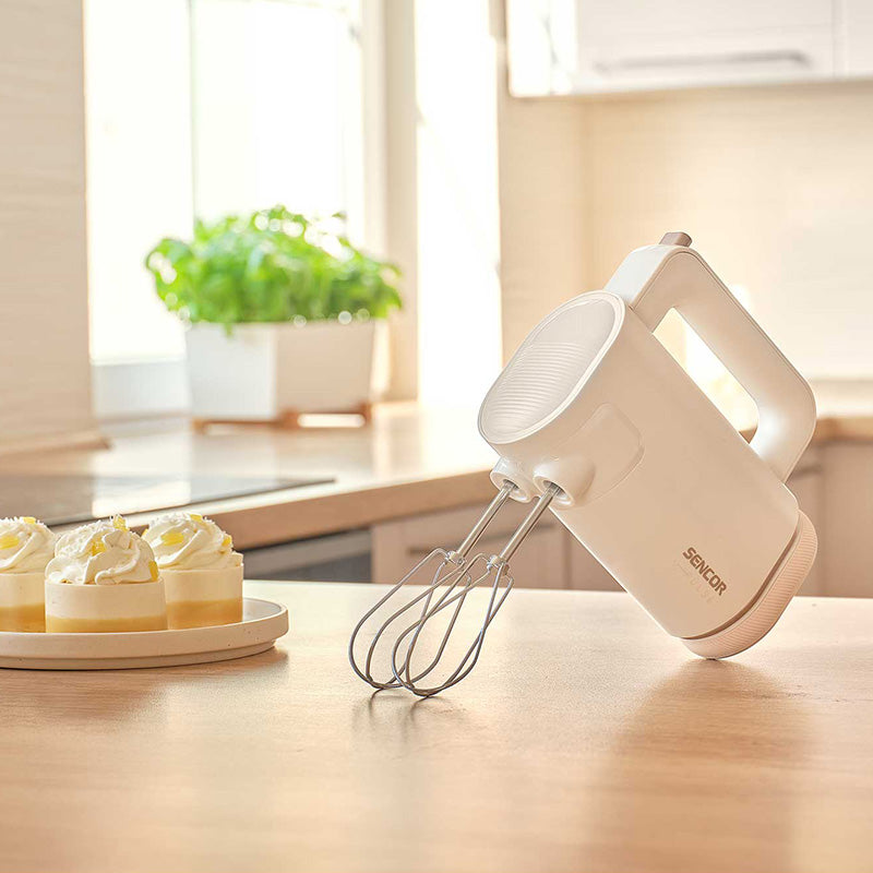 Mixer de mână 8 viteze, baterie 2000 mAh, fără fir Sencor S-SHM9130WH