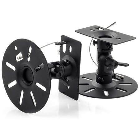 Suport perete cu înclinare pentru difuzoare, negru, max 15 kg Stell S-SHO1110