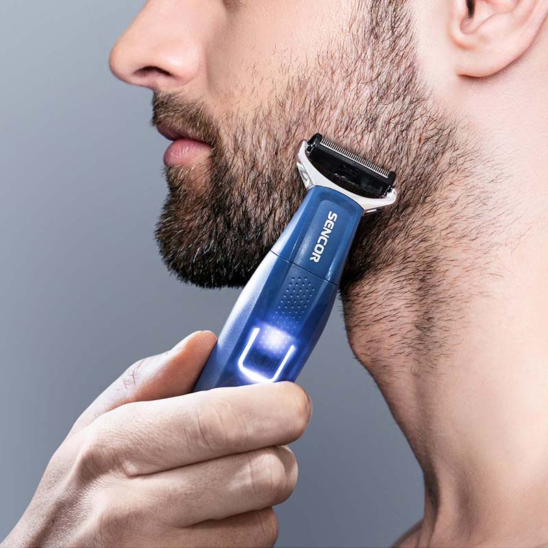 Aparat de ras multifuncțional, baterie Li-Ion, accesorii, Sencor S-SHP0450BK