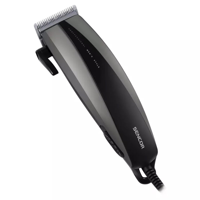 Aparat de tuns cu lamă din oțel inoxidabil, 4 piepteni, 7 W, ergonomic Sencor S-SHP211SL