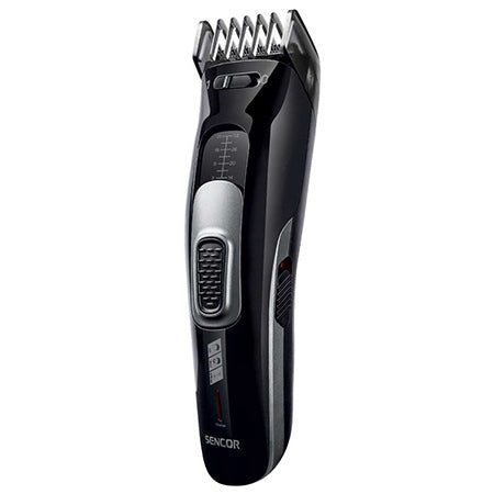 Aparat tuns ergonomic cu accesorii, baterie 40 min, LED, Sencor S-SHP4501BK