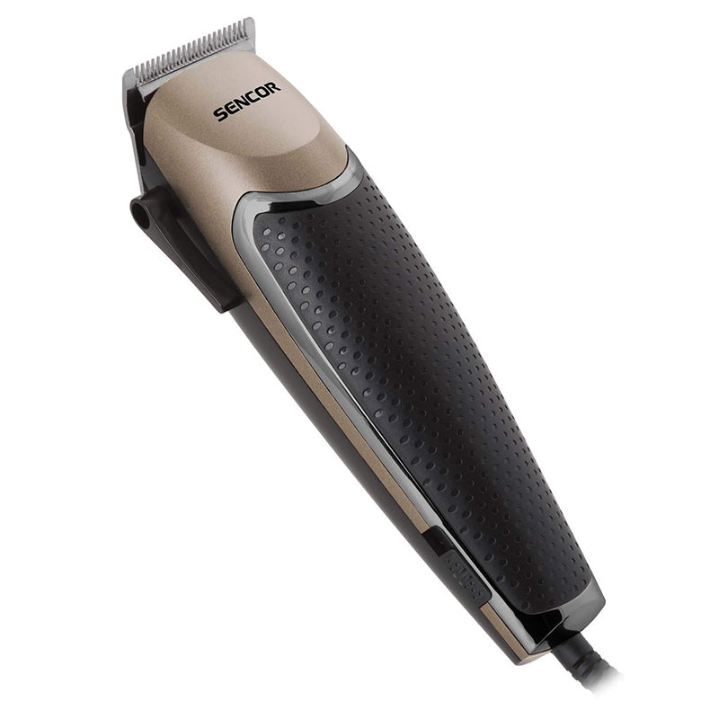 Aparat de tuns ergonomic cu 4 accesorii, negru, Sencor S-SHP460CH