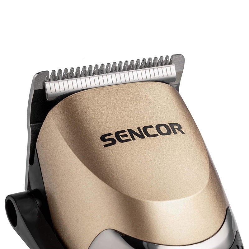 Aparat de tuns ergonomic cu 4 accesorii, negru, Sencor S-SHP460CH