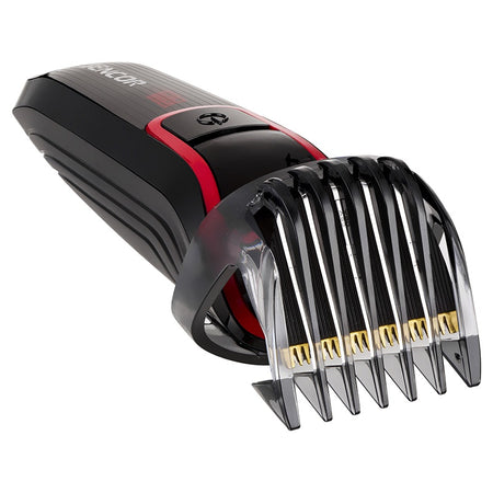 Set aparat tuns și îngrijire 6in1 cu lame titan, motor rapid, Sencor S-SHP6201RD