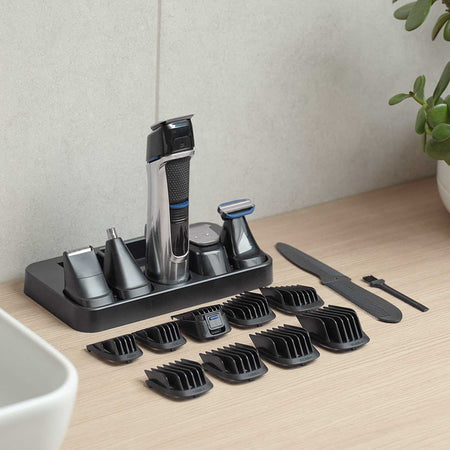 Set multigroom îngrijire 14 în 1, accesorii, rezistent la apă, Sencor S-SHP8500BK