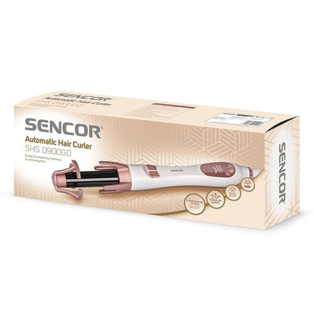 Ondulator automat de păr cu cilindru titan, 11 temperaturi, 45 W Sencor S-SHS0900GD