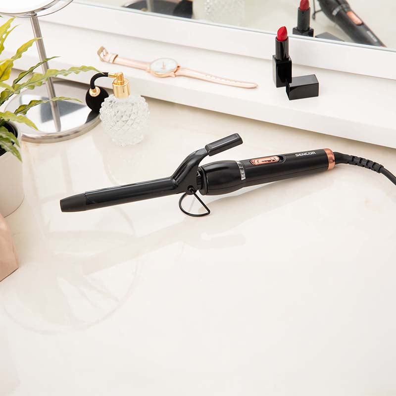 Ondulator de păr ceramic 19 mm DeepBlack extra neted Sencor S-SHS8603BK
