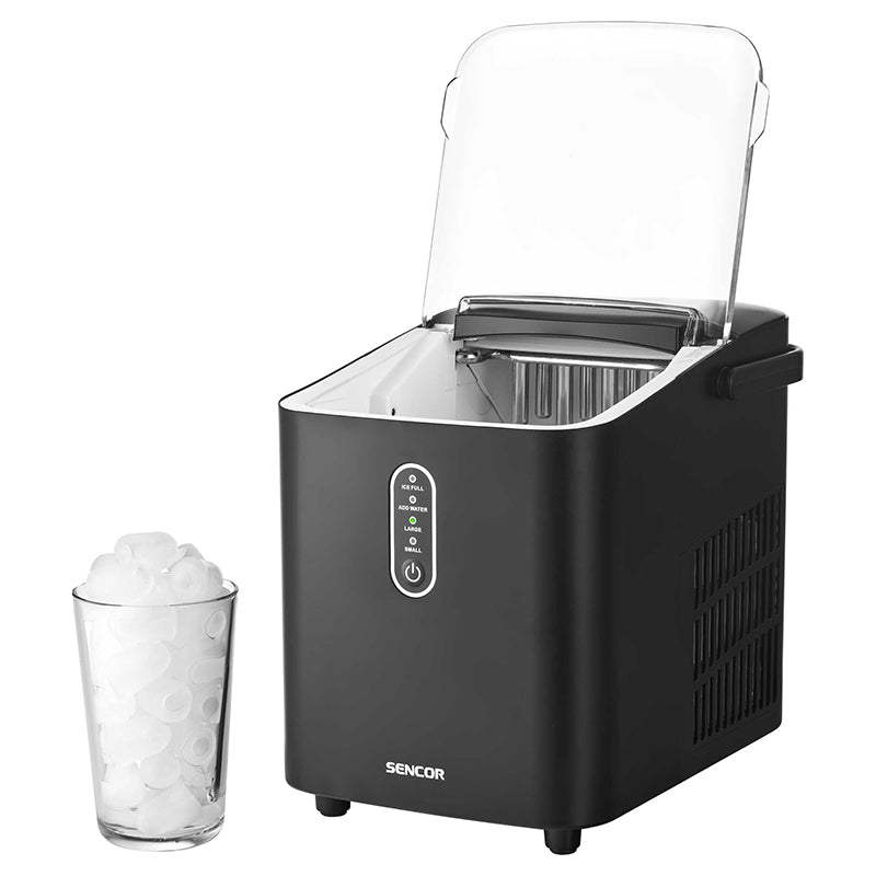 Aparat de cuburi de gheață 12 kg, rezervor 1 l, 120 W, Sencor S-SIM2500BK