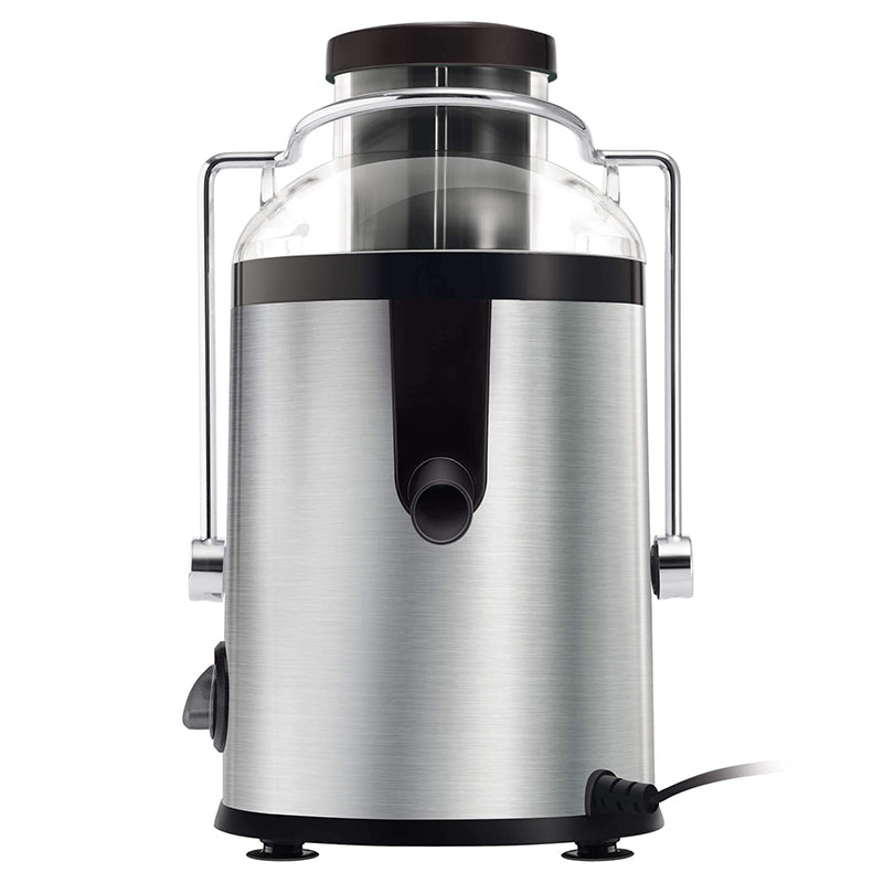 Storcător de fructe 400 W cu microfiltru inox și tub larg Sencor S-SJE741SS