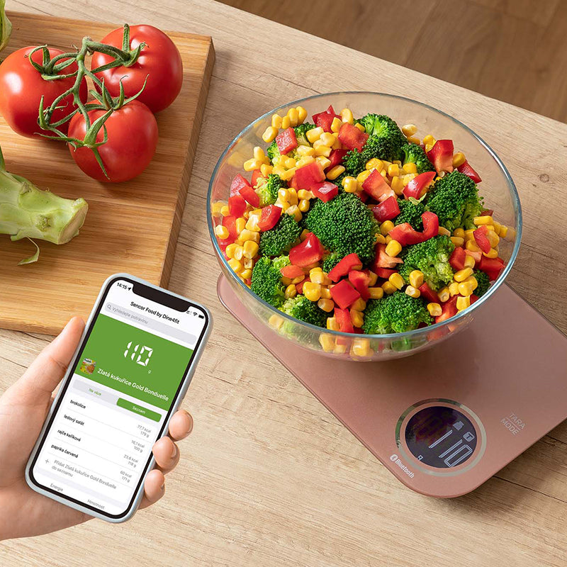 Cântar de bucătărie smart Bluetooth cu aplicație Sencor FOOD, Sencor