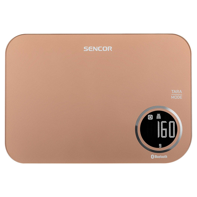 Cântar de bucătărie smart Bluetooth cu aplicație Sencor FOOD, Sencor