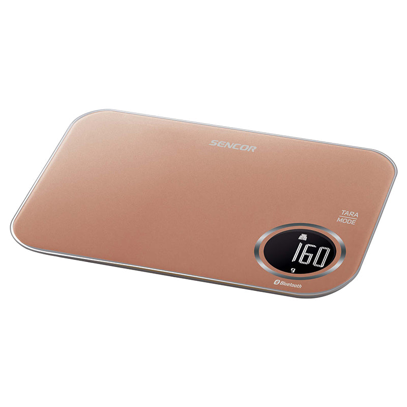 Cântar de bucătărie smart Bluetooth cu aplicație Sencor FOOD, Sencor