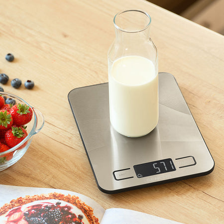 Cântar de bucătărie smart Bluetooth, aplicație nutrițională, 10 kg, Sencor S-SKS8080