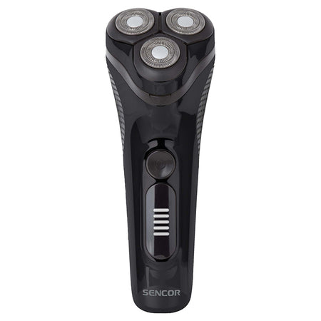 Aparat de ras rotativ cu 3 capete flotante și trimmer lateral Sencor S-SMS4210BK