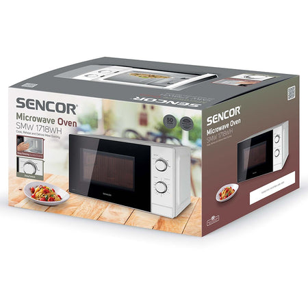Cuptor cu microunde de 20 l și 700 W cu control mecanic Sencor S-SMW1718WH