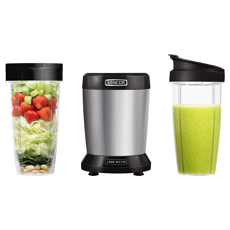 Blender Nutri Smoothie cu motor de 1000 W și recipiente Tritan Sencor