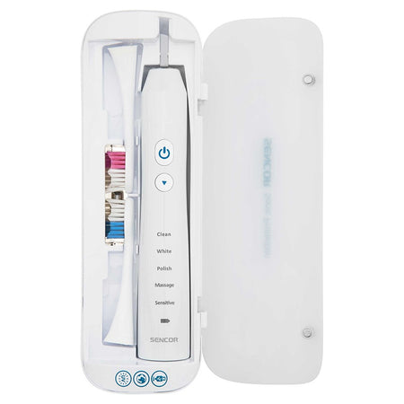 Periuță electrică sonică cu sterilizator UV și 5 programe Sencor