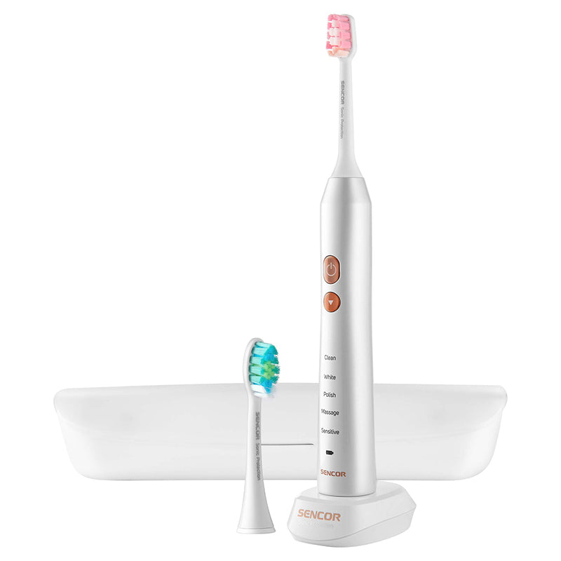 Periuță electrică sonică cu sterilizator UV și 5 programe Sencor